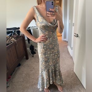 Rare Ralph Lauren satin dress
